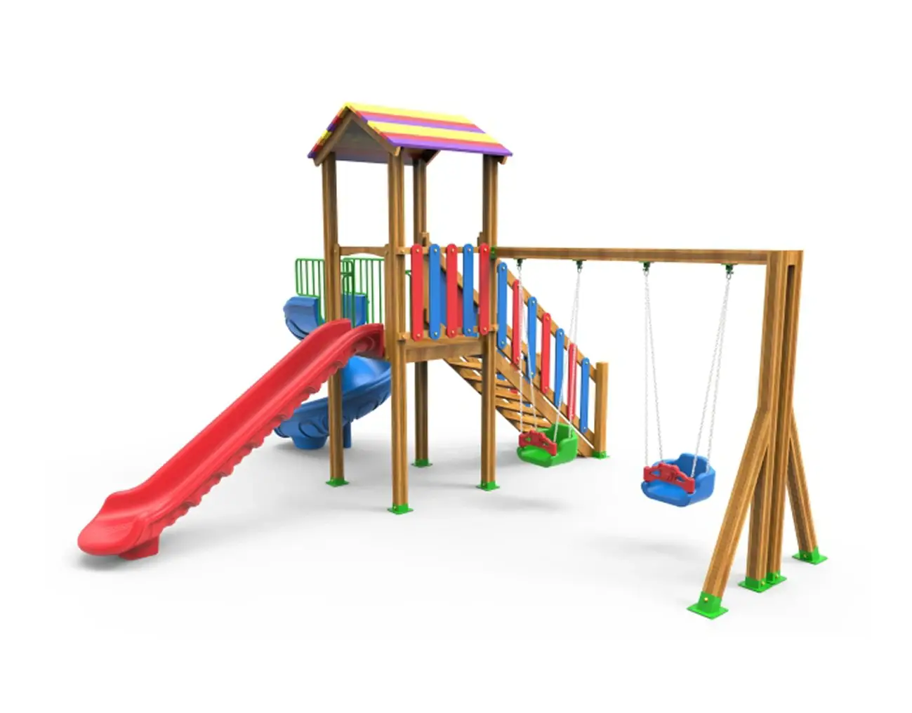 AHP 02 Ahşap Oyun Grubu — Ahşap Serisi katalog görseli